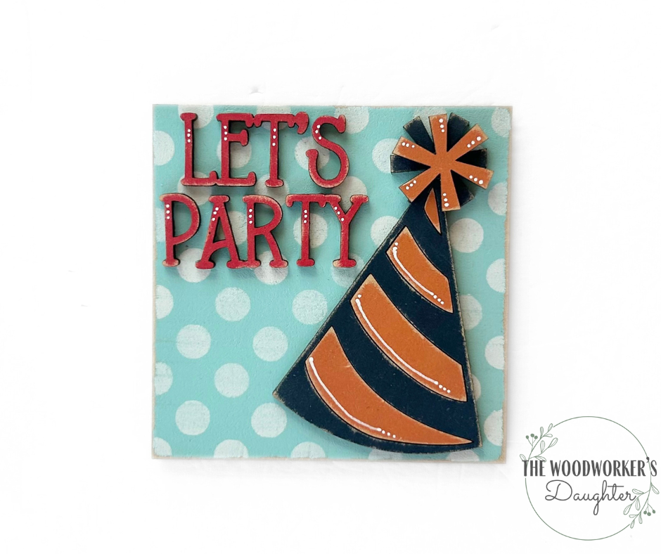 Birthday Celebration Interchangeable Inserts