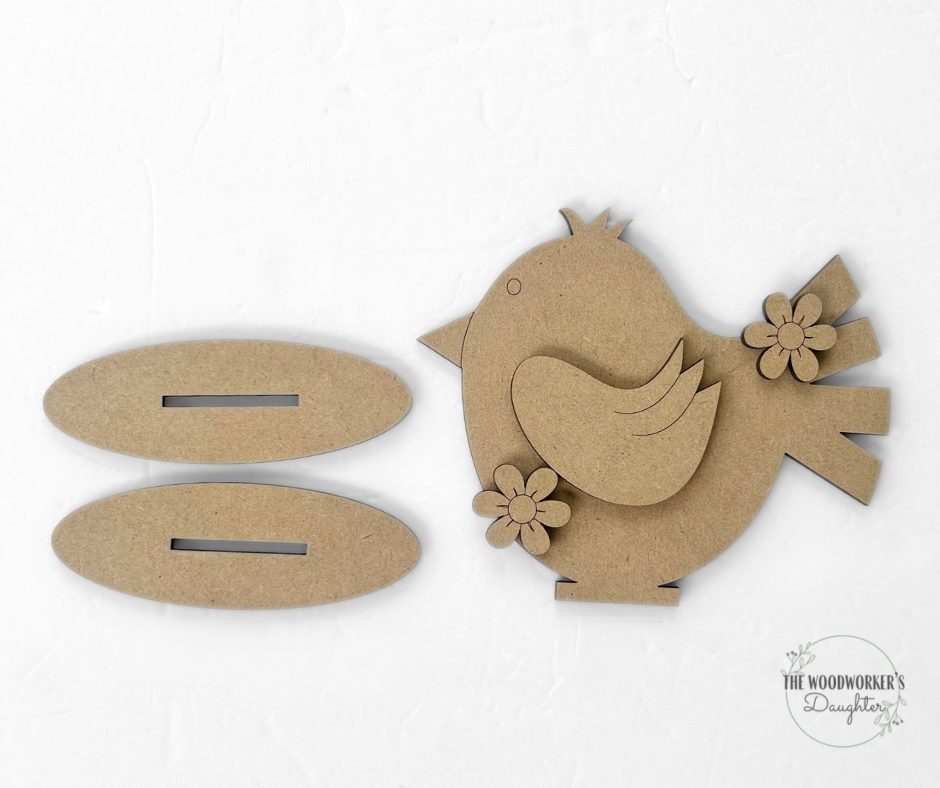 DIY Spring Shelf Sitters