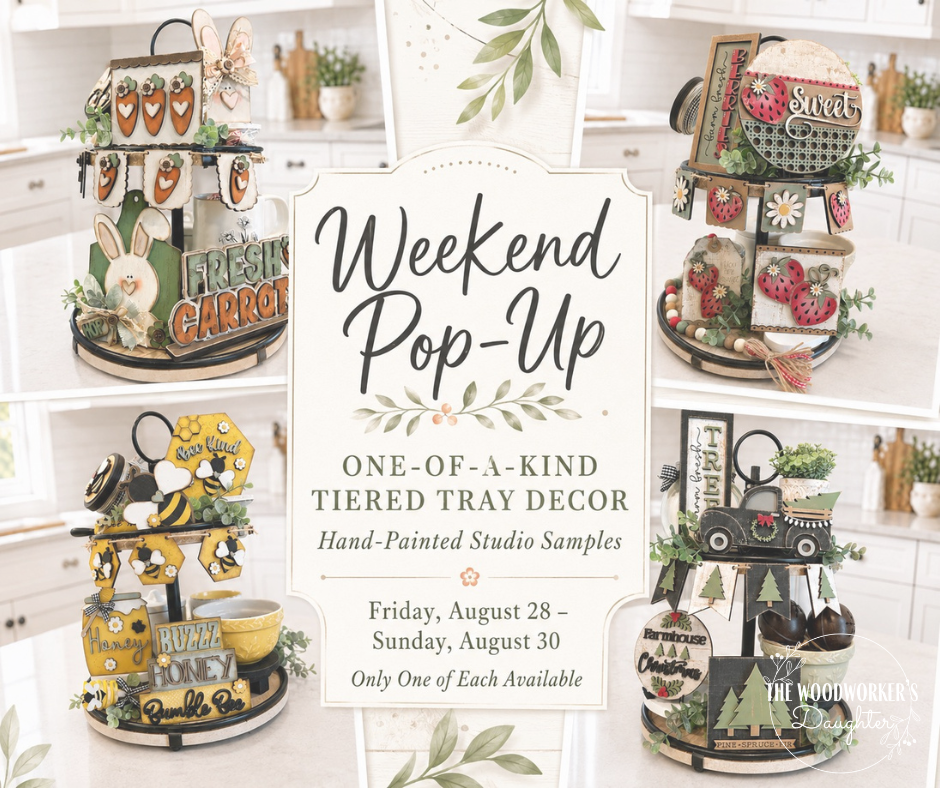 Tray Decor - Weekend Pop Up