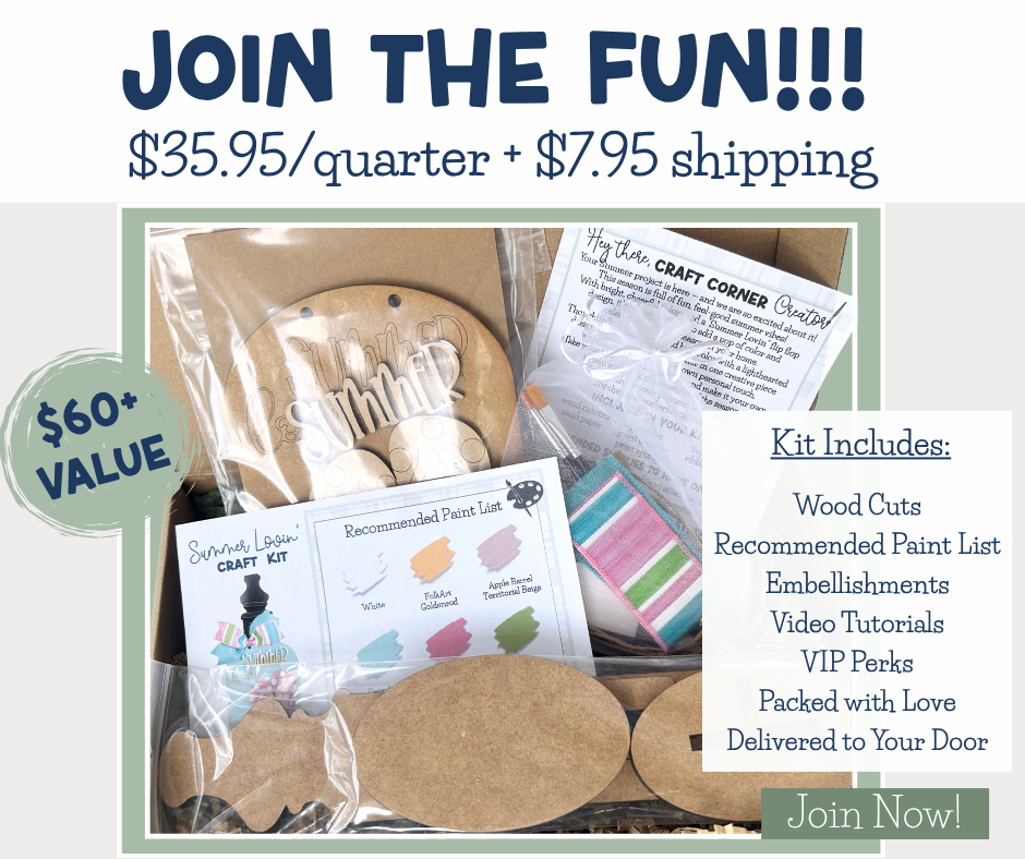 The Craft Corner Express - Quarterly Subscription Box