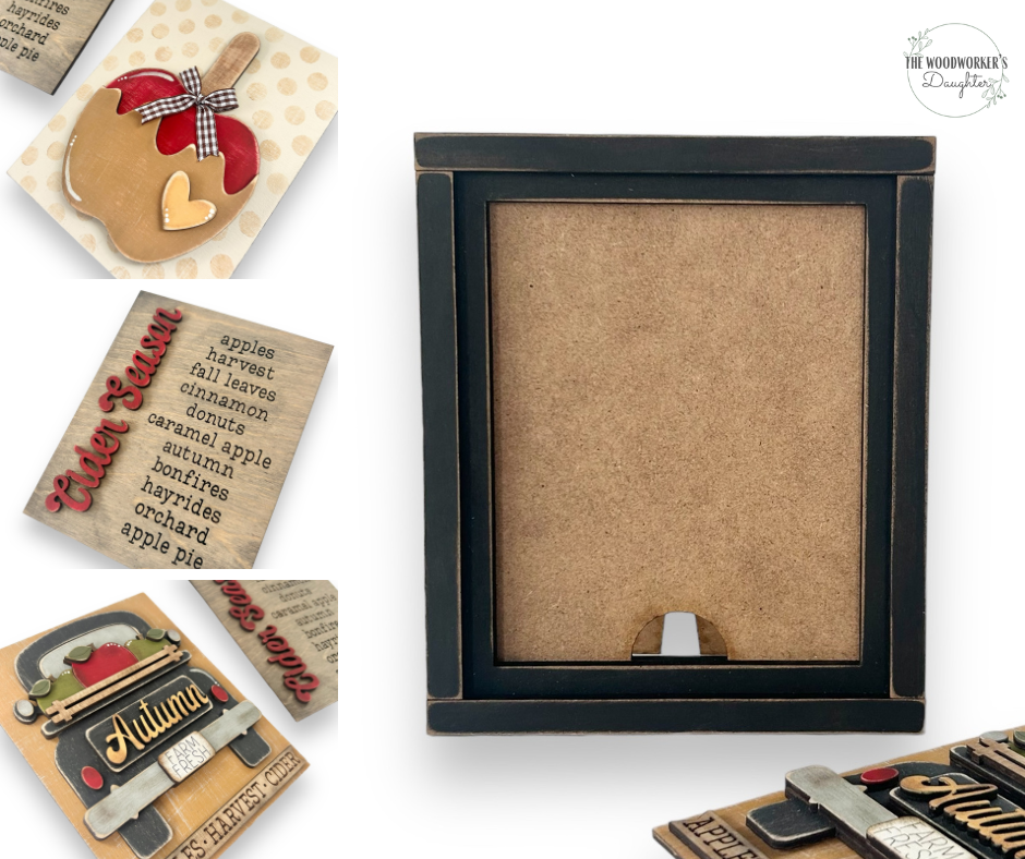 Cider Season Insert for Interchangeable Farmhouse Frame