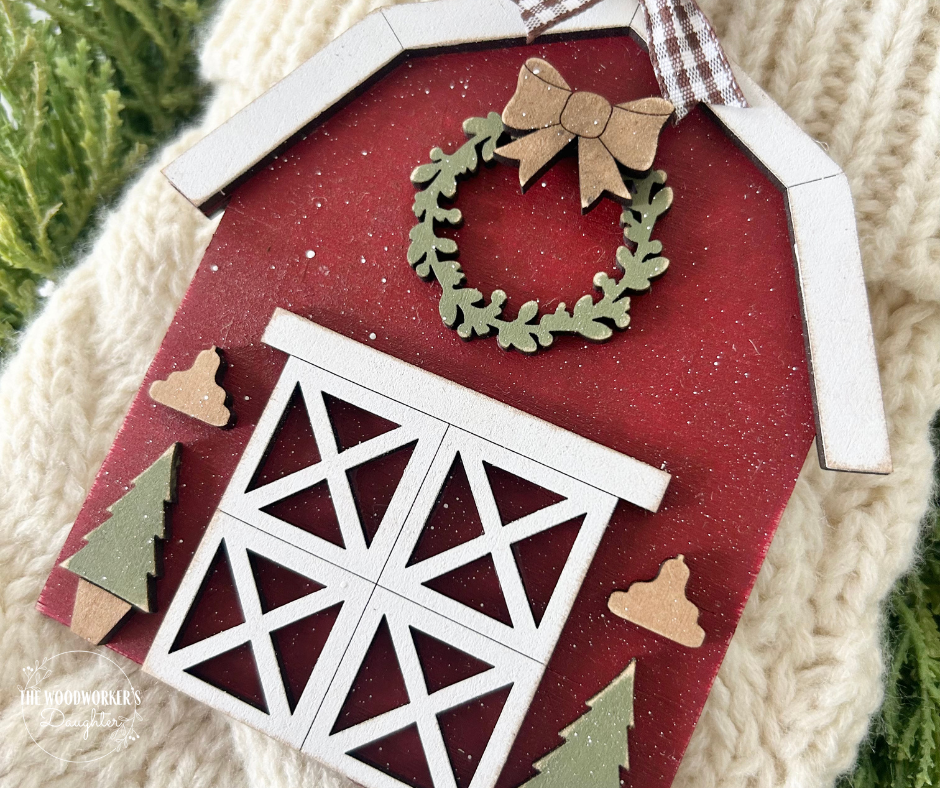 Farmhouse Wood Ornament Collection