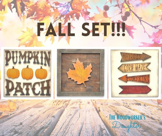 Interchangeable FALL Insert Set