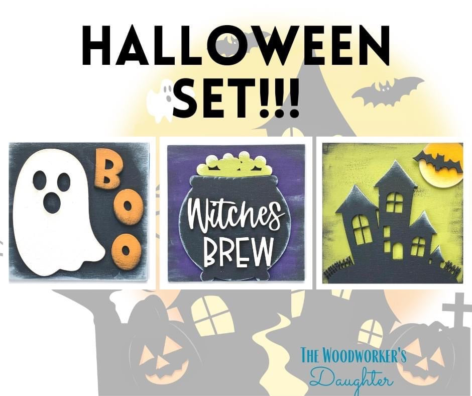 Interchangeable HALLOWEEN Insert Set