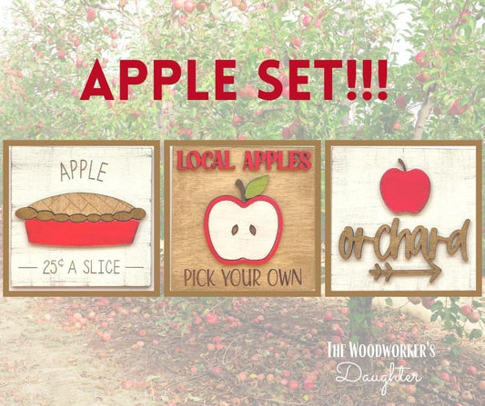 Interchangeable APPLE Insert Sets