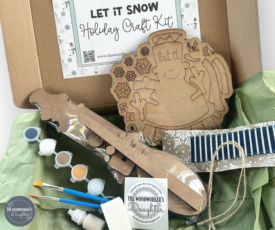 Let It Snow DIY Craft Kit